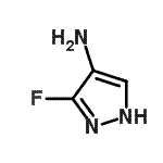 CAS#: 73305-82-5， 3-Fluoro-1H-pyrazol-4-amine