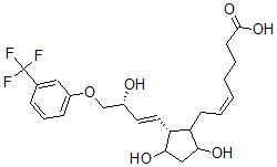 CAS#: 73307-38-7， (Z)-7-[(2R)-3,5-Dihydroxy-2-[(E,3R)-3-Hydroxy-4-[3-(Trifluoromethyl)Phenoxy]But-1-Enyl]Cyclopentyl]Hept-5-Enoic Acid