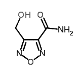 CAS#: 73314-63-3， 4-(Hydroxymethyl)-1,2,5-oxadiazole-3-carboxamide