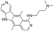 CAS#: 73323-34-9， N'-(6,11-Dimethyl-5H-Pyrido(3',4':4,5)Pyrrolo(2,3-g)Isoquinolin-10-Yl)-N,N-Dimethyl-1,3-Propanediamine