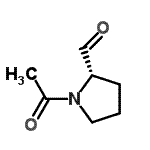 CAS#: 73323-64-5， (2S)-1-Acetyl-2-pyrrolidinecarbaldehyde