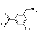 CAS#: 733679-07-7， 1-(3-Ethyl-5-hydroxyphenyl)ethanone