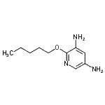 CAS#: 733698-96-9， 2-(Pentyloxy)-3,5-pyridinediamine