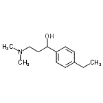 CAS 登录号：733703-95-2， 3-(二甲基氨基)-1-(4-乙基苯基)-1-丙醇