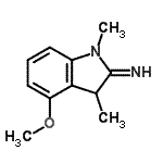 CAS#: 733705-69-6， 4-Methoxy-1,3-dimethyl-1,3-dihydro-2H-indol-2-imine