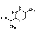 CAS#: 73419-21-3， 2-Isopropyl-5-methyl-1,3,4-thiadiazinane