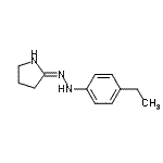 CAS 登录号：734475-61-7， 5-[2-(4-乙基苯基)肼基]-3,4-二氢-2H-吡咯