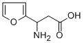structure of CAS# 73456-99-2, 3-Amino-3-Furan-2-Yl-Propionic Acid;3-Amino-3-(2-Furyl)Propanoic Acid(SALTDATA: FREE);3-AMINO-3-(FURAN-2-YL)PROPANOIC ACID;3-AMINO-3-FURAN-2-YL-PROPIONIC ACID