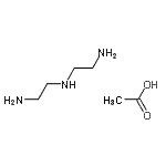 CAS#: 7347-35-5， N-(2-Aminoethyl)-1,2-ethanediamine acetate (1:1)