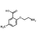 CAS#: 735199-67-4， 2-(2-Aminoethoxy)-5-methylbenzoic acid