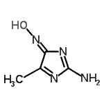 CAS#: 735209-42-4， 4-(Hydroxyimino)-5-methyl-4H-imidazol-2-amine