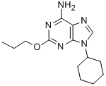 CAS#: 73535-50-9， 9-Cyclohexyl-2-Propoxypurin-6-Amine