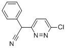 结构式 CAS# 73535-73-6, 2-(6-氯-3-哒嗪基)-2-苯基乙腈