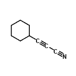 CAS#: 73542-37-7， 3-Cyclohexyl-2-propynenitrile
