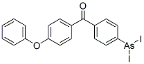 CAS#: 7356-67-4， [4-(4-Phenoxybenzoyl)Phenyl]-Arsonous Diiodide