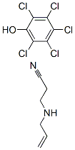 CAS#: 7357-29-1, 2,3,4,5,6-Pentachlorophenol 3-(Prop-2-Enylamino)Propanenitrile