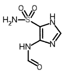 CAS#: 73576-08-6， 4-Formamido-1H-imidazole-5-sulfonamide