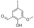结构式 CAS# 7359-14-0, 5-碘-O-香草醛