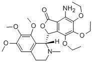 CAS#: 73604-83-8， 7-Amino-4,5,6-Triethoxy-3-(6,7,8-Trimethoxy-2-Methyl-3,4-Dihydro-1H-Isoquinolin-1-Yl)-3H-2-Benzofuran-1-One