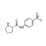 CAS#: 736115-11-0， (4R)-N-(4-Nitrophenyl)-1,3-thiazolidine-4-carboxamide