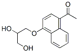 CAS#: 73622-70-5， 1-[4-(2,3-Dihydroxypropoxy)Naphthalen-1-Yl]Ethanone