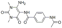 CAS#: 73623-32-2， 4-Acetamido-N-(4-Amino-1,3-Dimethyl-2,6-Dioxopyrimidin-5-Yl)Benzamide