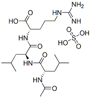 CAS 登录号：73655-05-7， (2S)-2-[[(2S)-2-[[(2S)-2-乙酰氨基-4-甲基戊酰基]氨基]-4-甲基戊酰基]氨基]-5-(二氨基亚甲基氨基)戊酸