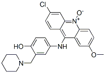 CAS#: 73663-84-0， 4-[(6-Chloro-10-Hydroxy-2-Methoxyacridin-9-Ylidene)Amino]-2-(Piperidin-1-Ylmethyl)Phenol