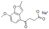 CAS#: 73698-62-1， Sodium 4-(7-Methoxy-2-Methyl-1-Benzofuran-4-Yl)-4-Oxobutanoate