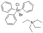 CAS#: 73746-33-5， N,N,N-Triethylethanaminium bromochlorotriphenylstannate