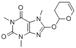 CAS#: 73747-34-9， 8-(3,4-Dihydro-2H-Pyran-2-Yloxy)-1,3,7-Trimethylpurine-2,6-Dione