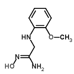 CAS#: 737707-80-1， N-Hydroxy-2-[(2-methoxyphenyl)amino]ethanimidamide