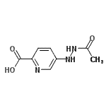 CAS#: 737711-15-8， 5-(2-Acetylhydrazino)-2-pyridinecarboxylic acid