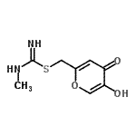 CAS#: 737721-15-2， (5-Hydroxy-4-oxo-4H-pyran-2-yl)methyl N-methylcarbamimidothioate