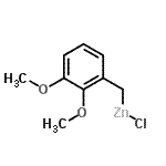 CAS#: 737797-22-7， Chloro(2,3-dimethoxybenzyl)zinc