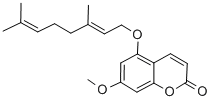 CAS 登录号：7380-39-4， 5-香叶氧基-7-甲氧基香豆素