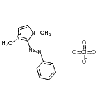 CAS#: 7381-84-2， 1,3-Dimethyl-2-(phenyldiazenyl)-1H-imidazol-3-ium perchlorate