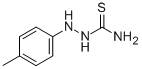 structure of CAS# 7382-40-3, 2-(4-Methylphenyl)-Hydrazinecarbothioamide;Zinc00166304;10N-006