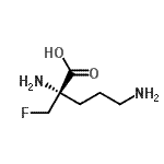 CAS#: 73837-15-7， 2-(Fluoromethyl)-L-ornithine