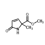 CAS#: 73839-00-6， Methyl 2-methyl-5-oxo-2,5-dihydro-1H-pyrrole-2-carboxylate