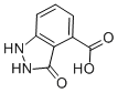 structure of CAS# 7384-17-0, 2,3-Dihydro-3-Oxo-1H-Indazole-4-Carboxylicacid;3-Ketoindazoline-4-Carboxylic Acid;3-Oxo-2,3-Dihydro-1H-Indazole-4-Carboxylic Acid;Nsc141150