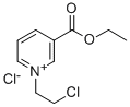 CAS 登录号:73840-41-2, 乙基1-(2-氯乙基)吡啶-1-鎓-3-羧酸酯氯化物