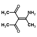 CAS#: 73845-28-0， 3-(1-Aminoethylidene)-2,4-pentanedione