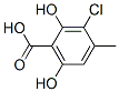 CAS#: 73855-52-4， 3-Chloro-2,6-Dihydroxy-4-Methylbenzoic Acid