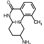 CAS#: 738577-53-2， N-(4-aminocyclohexyl)-2-hydroxy-3-methyl-benzamide
