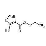 CAS#: 738619-80-2， Propyl 5-sulfanyl-1,3-thiazole-4-carboxylate