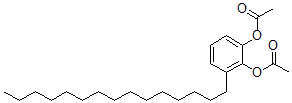 CAS#: 73881-19-3， (2-Acetyloxy-6-Pentadecylphenyl) Acetate