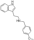 CAS#: 7390-67-2， 2-(1H-Indol-3-yl)-N-(4-methoxybenzyl)ethanamine