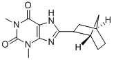 CAS#: 73908-82-4， 8-(6-Bicyclo[2.2.1]Heptanyl)-1,3-Dimethyl-7H-Purine-2,6-Dione