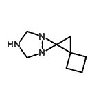 CAS#: 73909-31-6， 1,3,5-Triazadispiro[bicyclo[3.1.0]hexane-6,1'-cyclopropane-2',1''-cyclobutane]